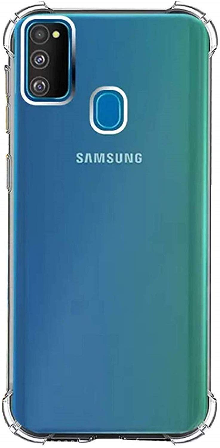 غطاء حماية لهاتف سامسونج جالاكسي M30S شفاف - Image 1