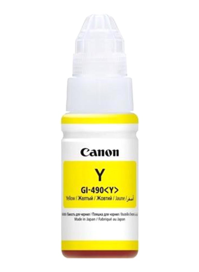 Canon Gi-490Y Inkjet Cartridge Yellow - Image 1