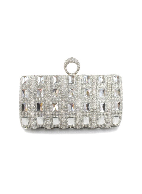 Elegant Design Clutch Silver