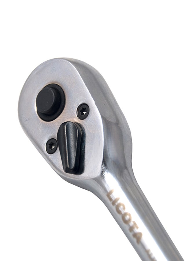 LICOTA Drive Ratchet Handle Lever Type 45Teeth Silver 13.3X2.5X2.5cm - Image 4