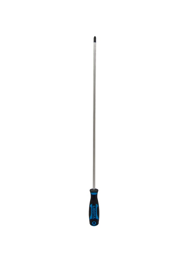 LICOTA Philips Jambo Long Screwdriver Silver/Black/Blue 500x129mm - Image 1