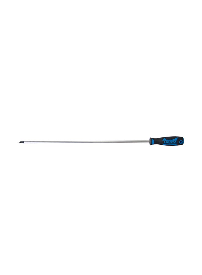 LICOTA Philips Jambo Long Screwdriver Silver/Black/Blue 500x129mm - Image 3