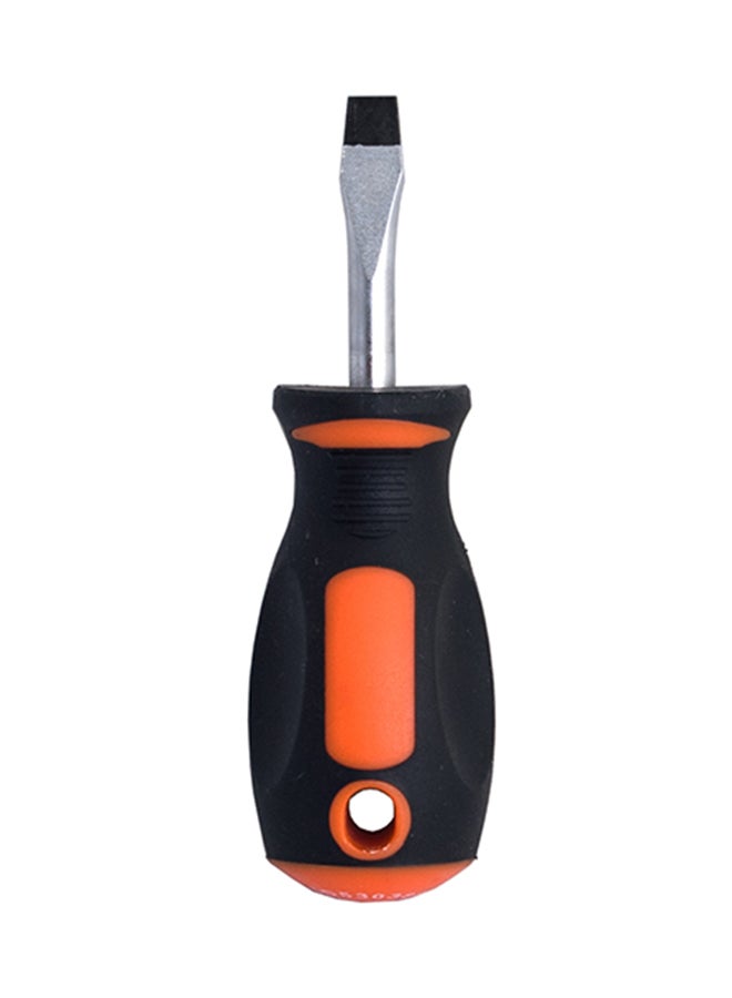 LICOTA Slotted Professional Screwdriver Black/Orange/Silver 6.5x38mm - Image 2