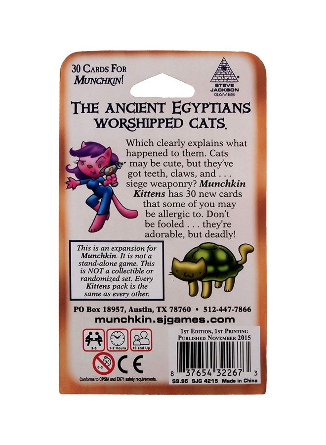 STEVE JACKSON GAMES Munchkin Kittens Card Game 4215SJG - Image 2