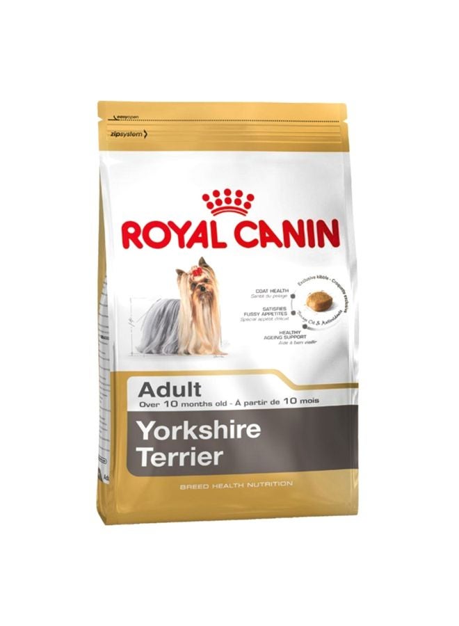 Breed  Health Nutrition Yorkshire Adult Dry Food Brown 1.5kg