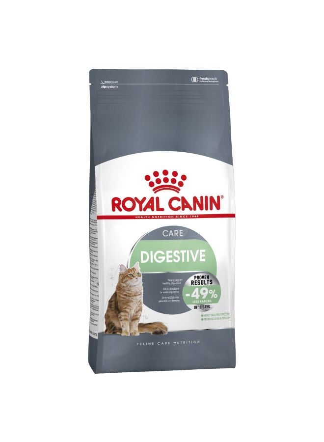 طعام دايجيستيف الجاف لتغذية القطط والعناية بها متعدد الألوان 2كيلوجرام