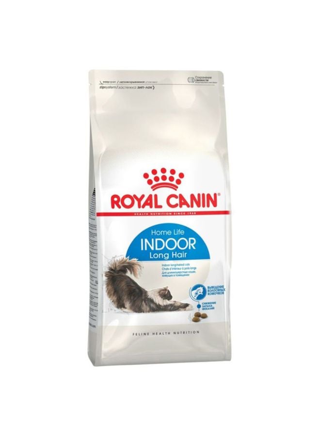 Home Life Indoor Long Hair Cat Food Brown 2kg