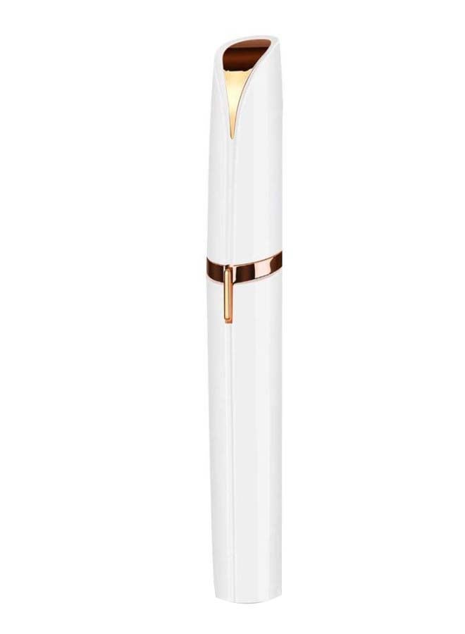 Electric Eyebrow Hair Remover Epilator Pen Gold 15cm - Image 1