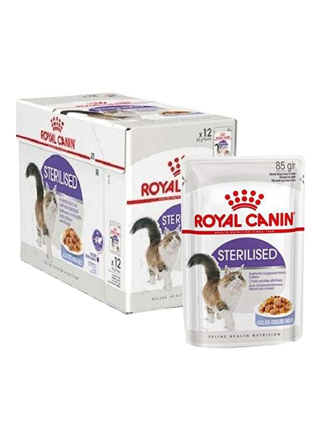 رويال كانين طعام رطب جيلي معقم بني 85جرام