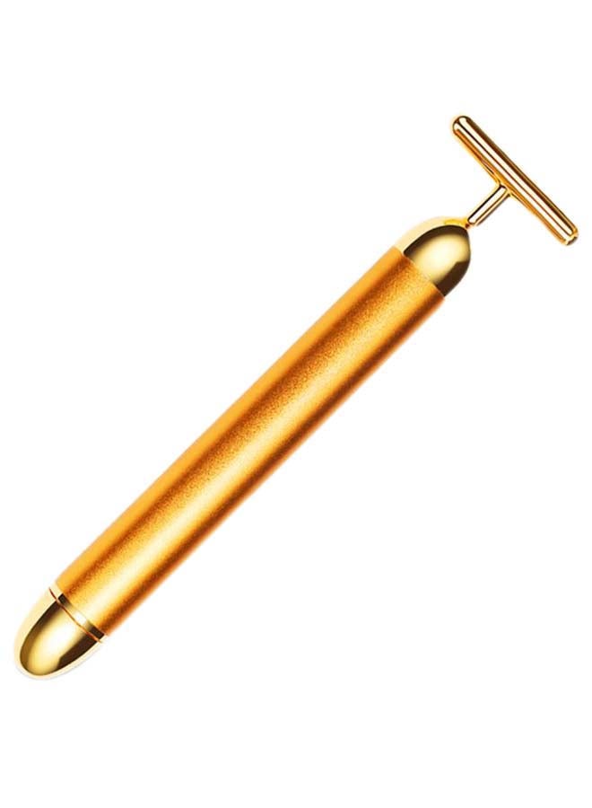 Electric Anti Wrinkle Face Massager Gold - Image 1