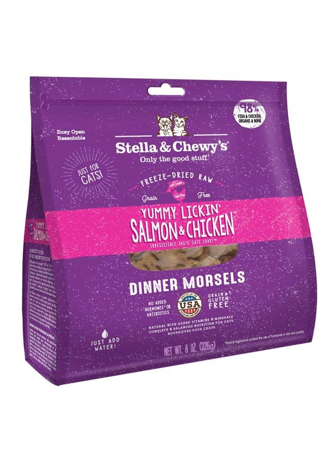 Stella & Chewys Yummy Lickin Salmon And Chicken Dinner Morsels Multicolour  - Image 1