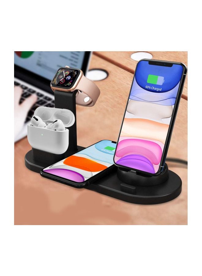 MARGOUN 4-In-1 Wireless Charging Stand Black - Image 3