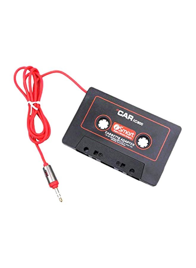 i-SMART Aux Adapter Car Audio Cassette Adapter black - Image 1