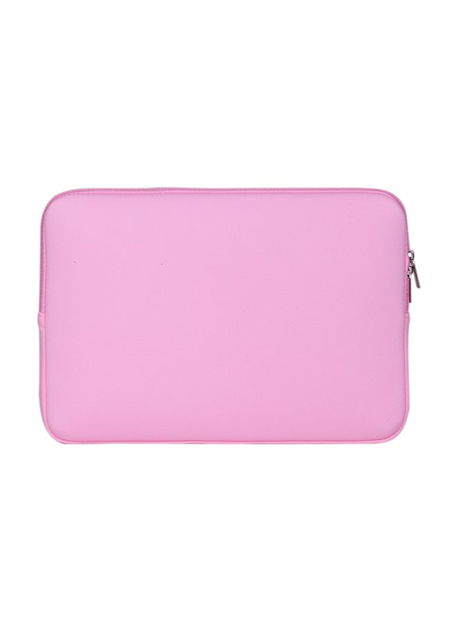 Zipper Soft Sleeve Case For Ultrabook 14-Inch Pink