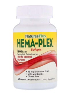 Nature's Plus Hema-Plex Total Blood Health - 60 Softgels 