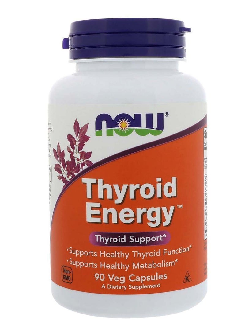 Now Foods Thyroid Energy - 90 Capsules