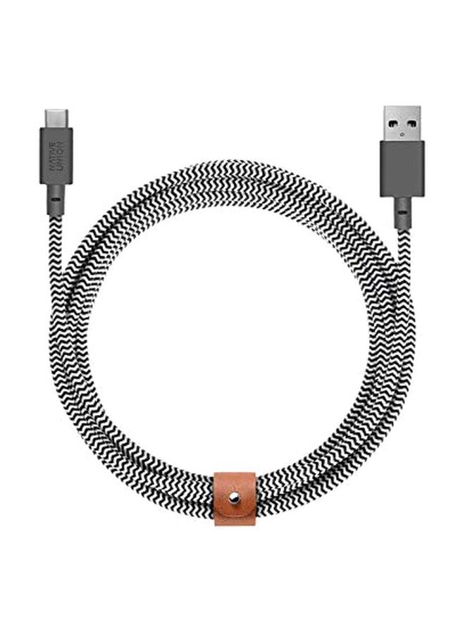 ناتيف يونيون كابل حزام من USB Type-C إلى HDMI قبعة بنقش حمار وحشي  - Image 1