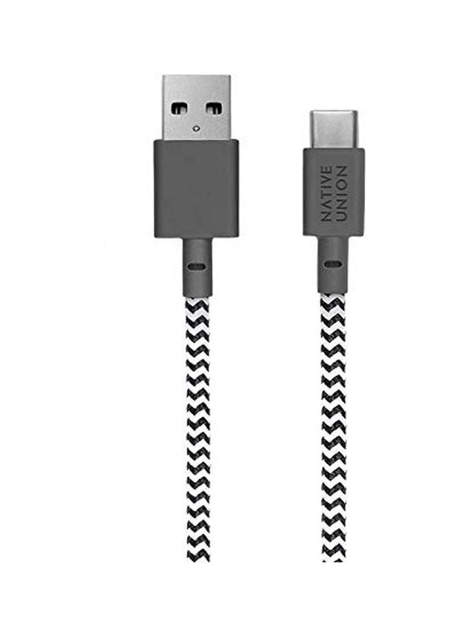 ناتيف يونيون كابل حزام من USB Type-C إلى HDMI قبعة بنقش حمار وحشي  - Image 2