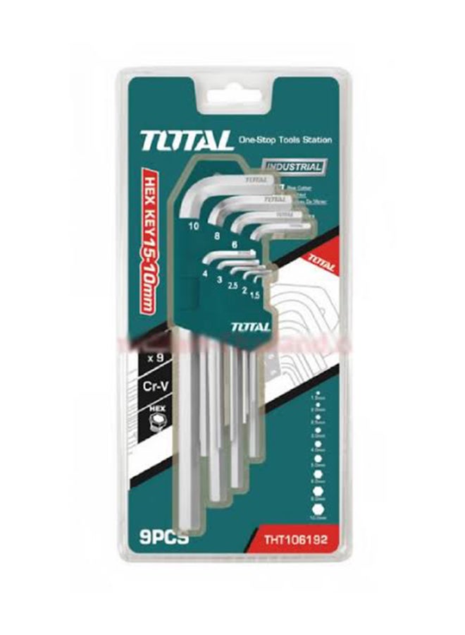 TOTAL Hex Key Silver/Blue