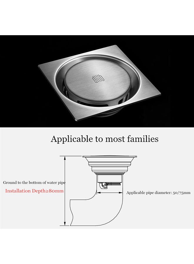 Xiaomi Stainless Steel Swirling Drainage For Home Kitchen Silver 15x8x12cm - Image 2