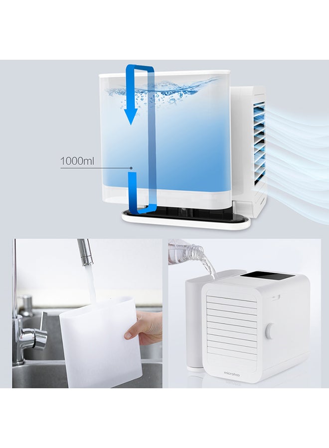 Xiaomi Microhoo USB Air Conditioner Fan White 22x19x20cm - Image 2