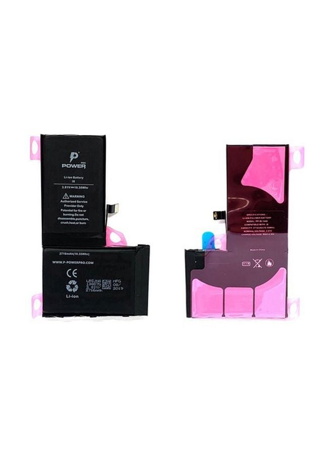 Power Pro 2716.0 mAh Replacement Battery For Apple iPhone X Black - Image 3