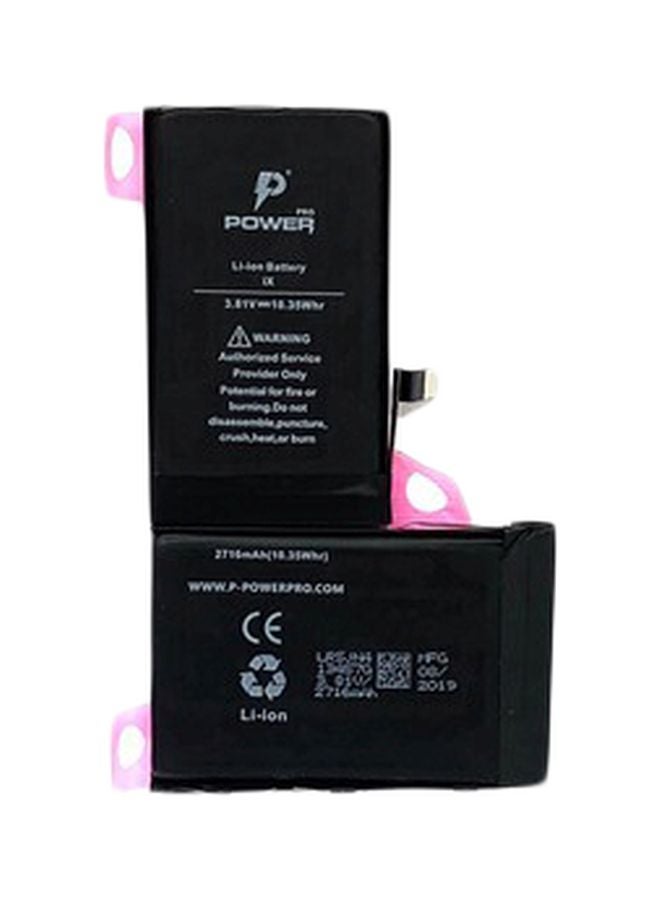 Power Pro 2716.0 mAh Replacement Battery For Apple iPhone X Black - Image 1