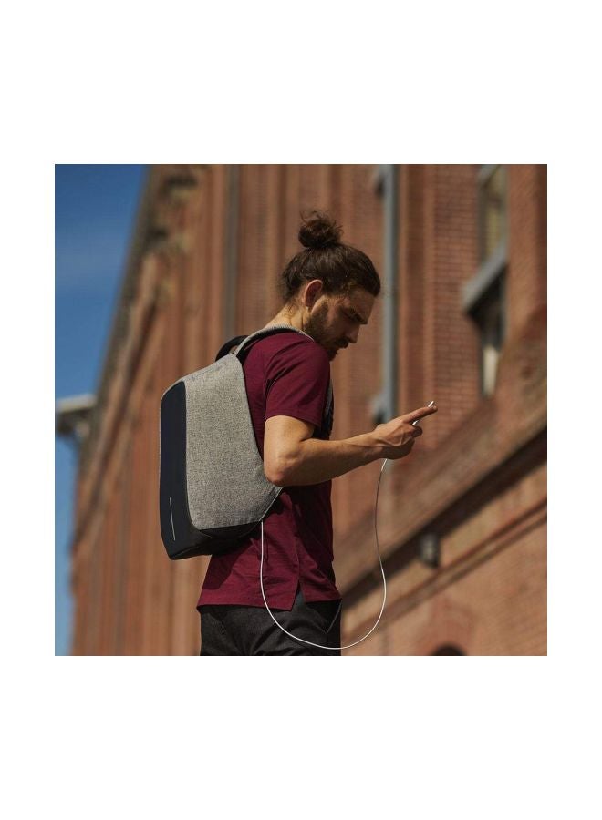 XD DESIGN Bobby Original Anti-Theft Laptop Backpack Grey/Black - Image 5