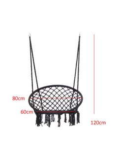ANTILOP Round Hammock Chair Swing Black  - Image 2