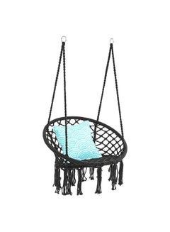ANTILOP Round Hammock Chair Swing Black  - Image 4