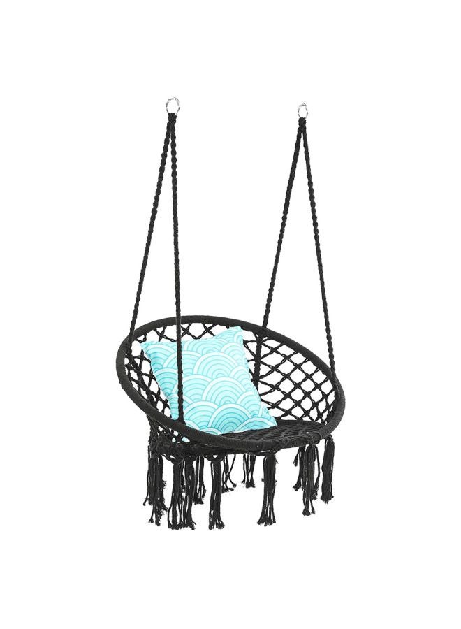ANTILOP - Round Hammock Chair Swing Black - Image 1