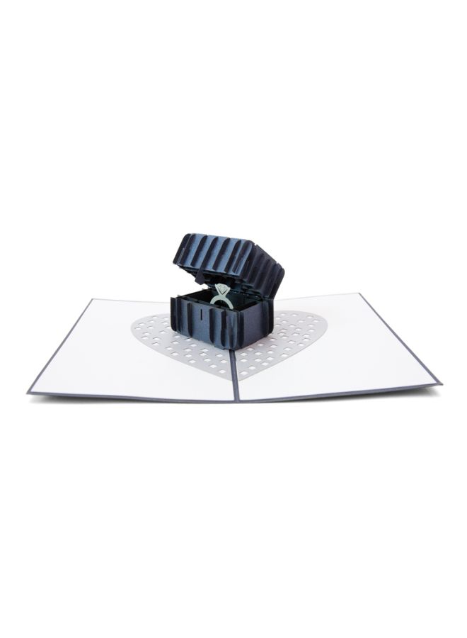 Generic Engagement Ring 3D Pop-Up Greeting Card - Image 4