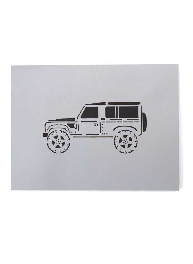 Offroad Truck 3D Pop-Up Greeting Card - Image 3
