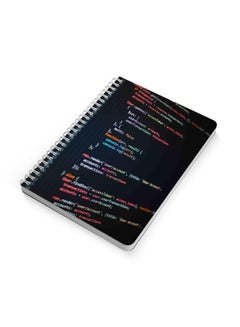 LOWHA Codes A5 Spiral Bound Notebook Black/White/Red  - Image 2