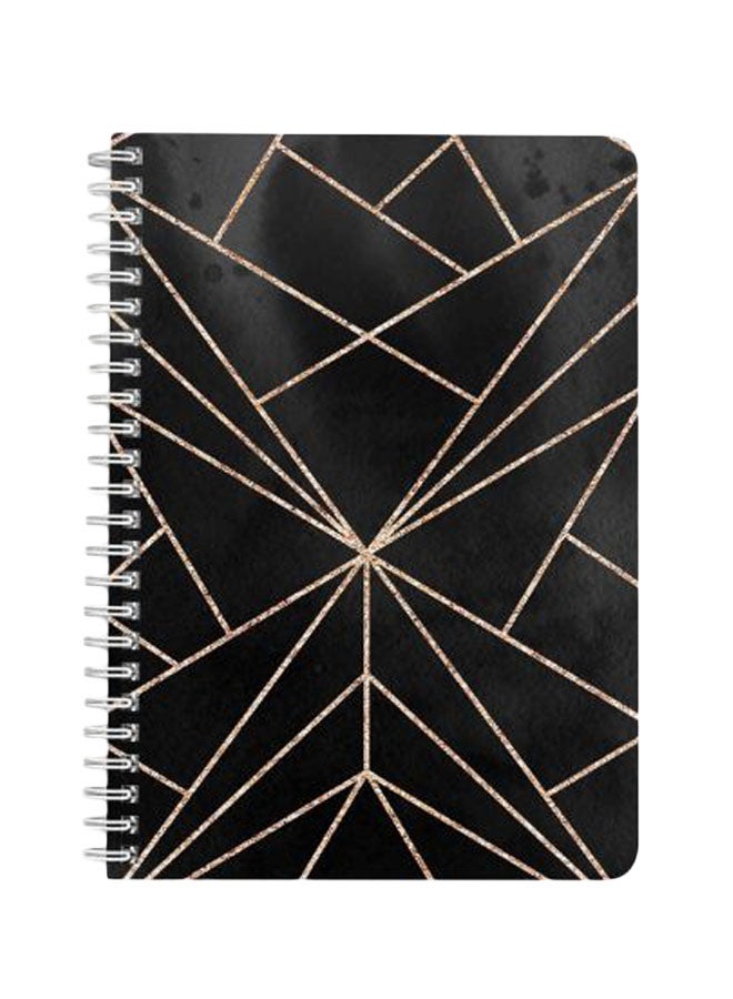 LOWHA A5 Spiral Bound Notebook Black  - Image 1