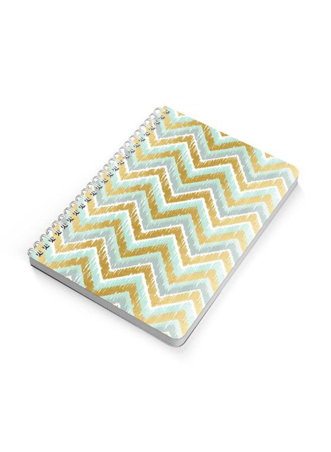 لوحة دفتر بسلك حلزوني مقاس A5 متعدد الألوان - Image 2