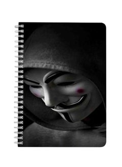 LOWHA Hacker A5 Spiral Bound Notebook Black  - Image 1