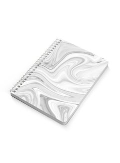 LOWHA A5 Spiral Bound Notebook White/Grey  - Image 2