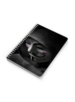 LOWHA Hacker A5 Spiral Bound Notebook Black  - Image 2
