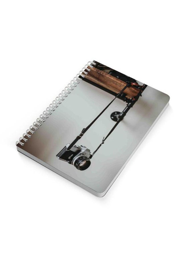 LOWHA Hanging Camera A5 Spiral Bound Notebook Multicolour - Image 2