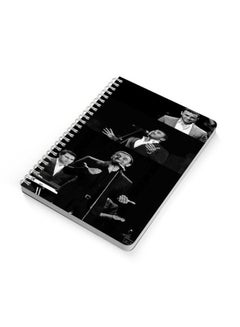 LOWHA Khadem A5 Spiral Bound Notebook Black/White  - Image 2