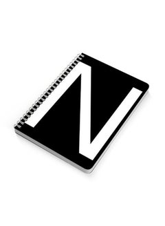LOWHA A5 Spiral Bound Notebook Black/White  - Image 2