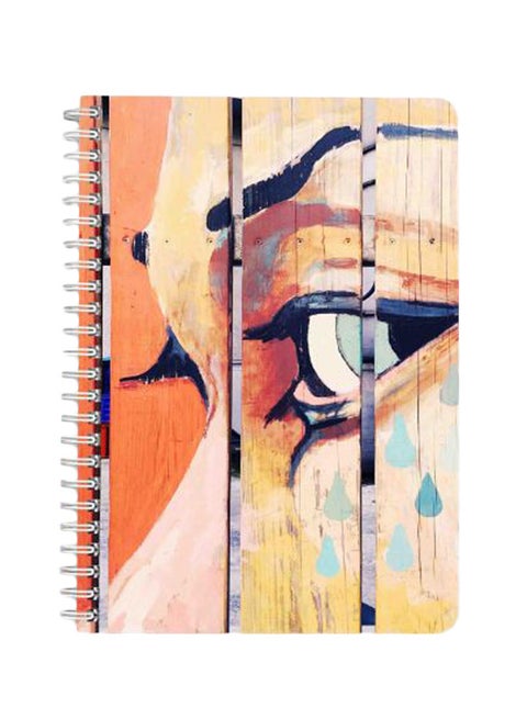 Paint Eye A5 Spiral Bound Notebook Multicolour