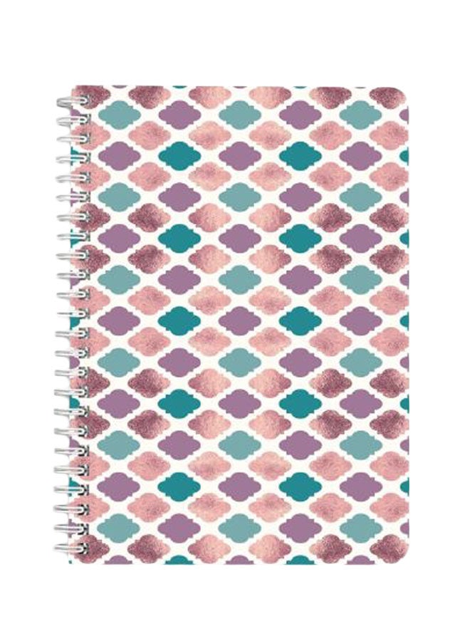 لوحة دفتر بسلك حلزوني مقاس A5 متعدد الألوان - Image 1