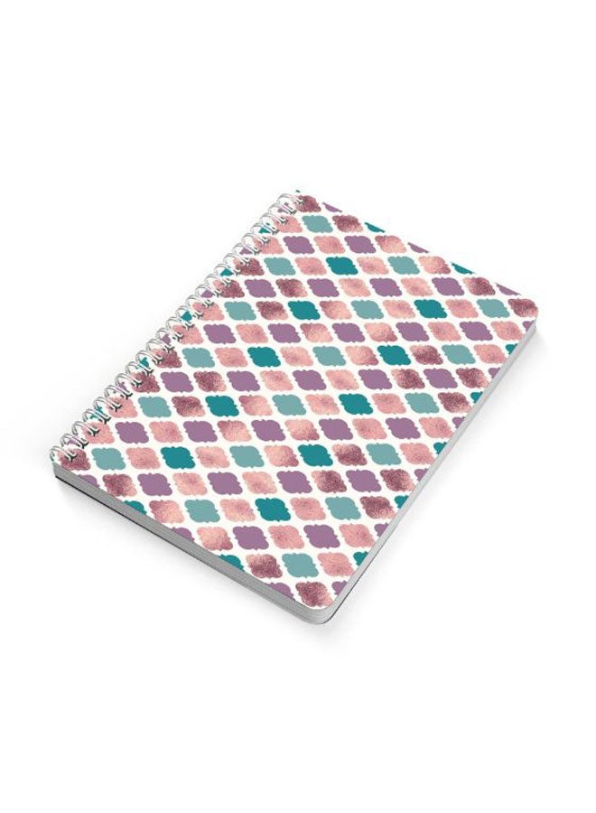 لوحة دفتر بسلك حلزوني مقاس A5 متعدد الألوان - Image 2