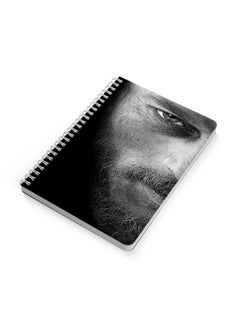 LOWHA Ragnar Lothbrok A5 Spiral Bound Notebook Black/Grey  - Image 2