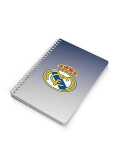 LOWHA Real Madrid Club A5 Spiral Bound Notebook Multicolour  - Image 2