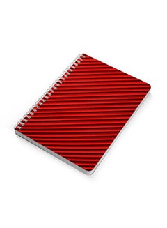 LOWHA A5 Spiral Bound Notebook Red/Black  - Image 2
