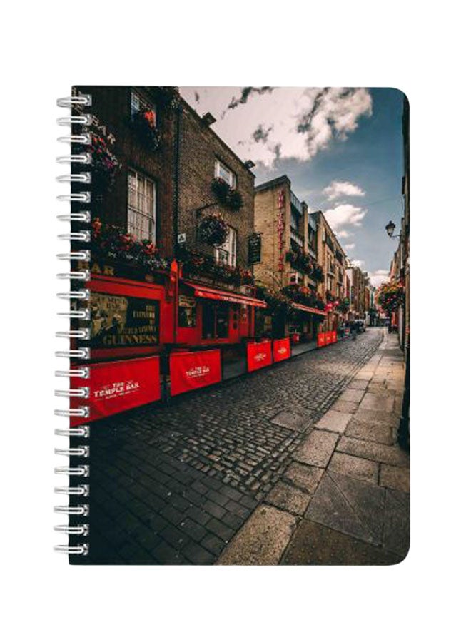 لوحة دفتر بسلك حلزوني مقاس A5 متعدد الألوان - Image 1