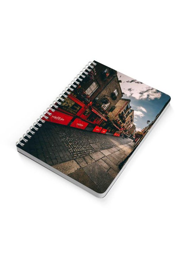 لوحة دفتر بسلك حلزوني مقاس A5 متعدد الألوان - Image 2